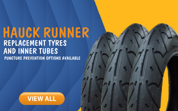 Hauck Runner tyres and tubes
