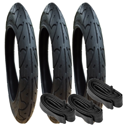 Heavy Duty POSTED FREE 1ST CLASS x2 Bugaboo Frog Tyre and Inner Tube Set 