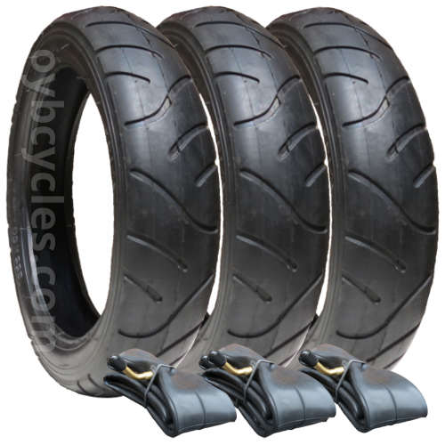 SET OF TYRES & TUBES FOR URBAN DETOUR  PUSHCHAIRS 12 1/2 X 2 1/4 Heavy Duty 